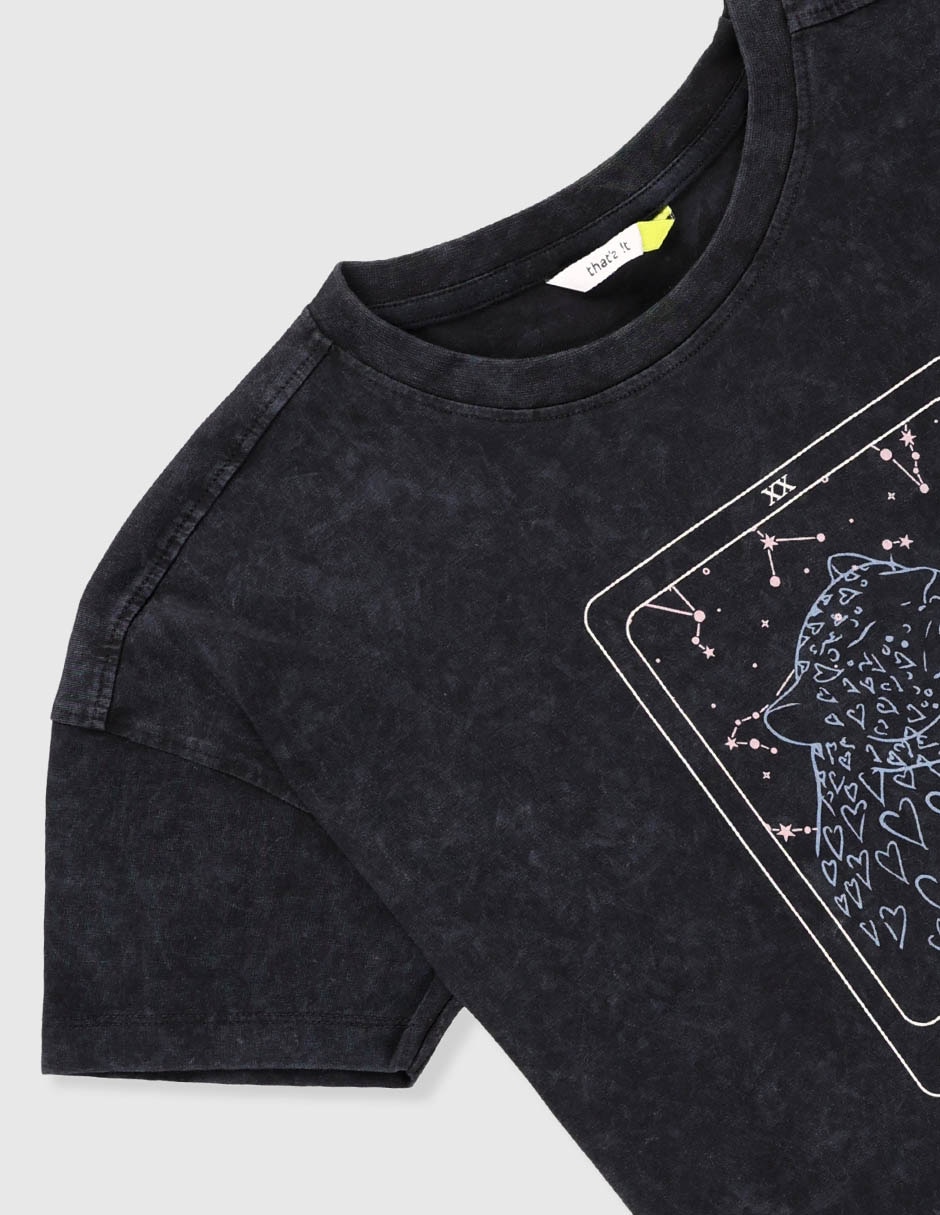 Playera manga corta para niña 4