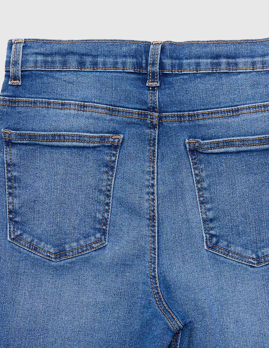 Jeans slim para niña 4