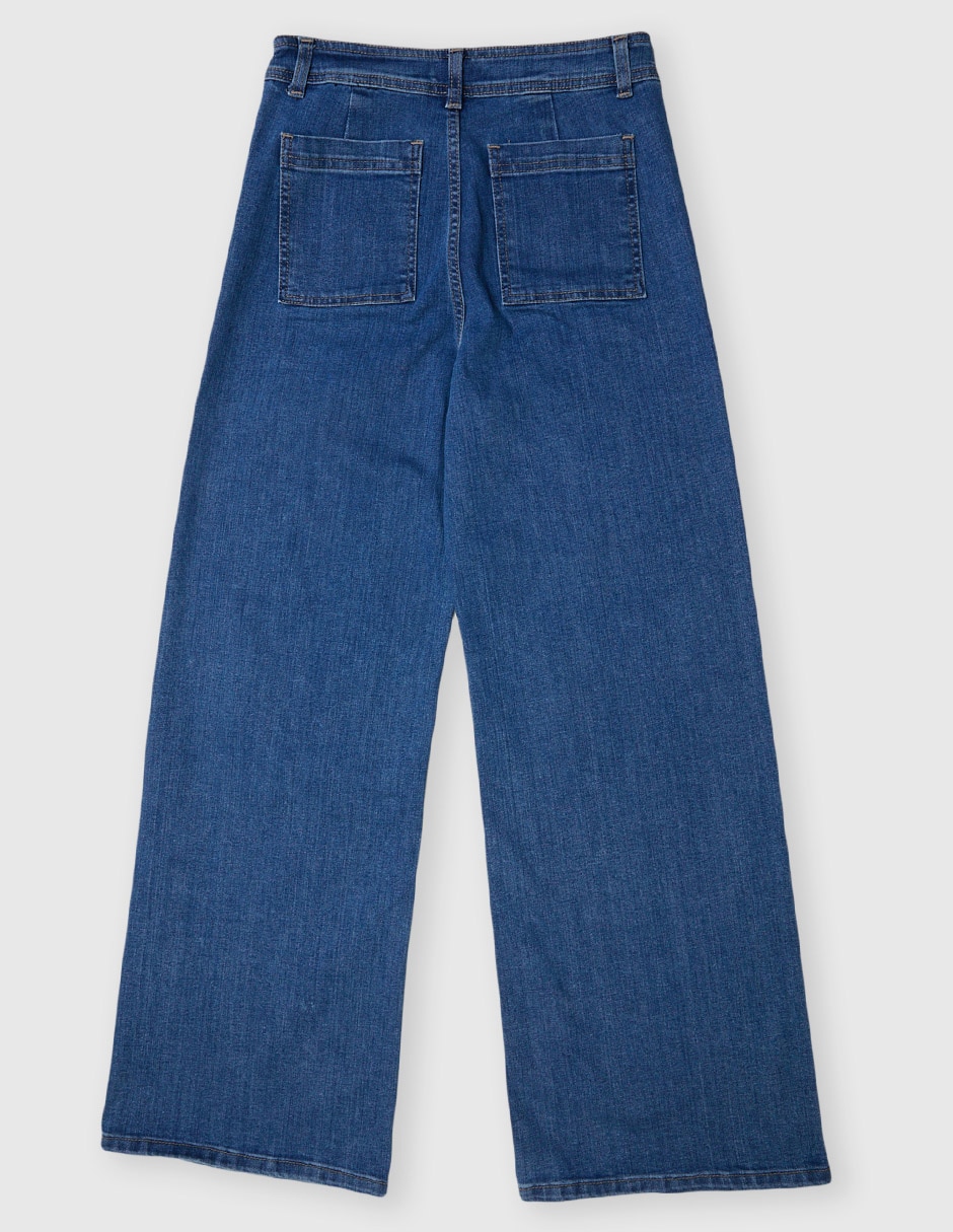 Jeans relaxed amplio para niña 2