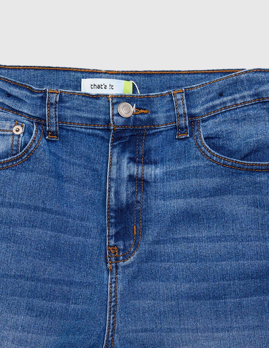 Jeans straight para niña 3