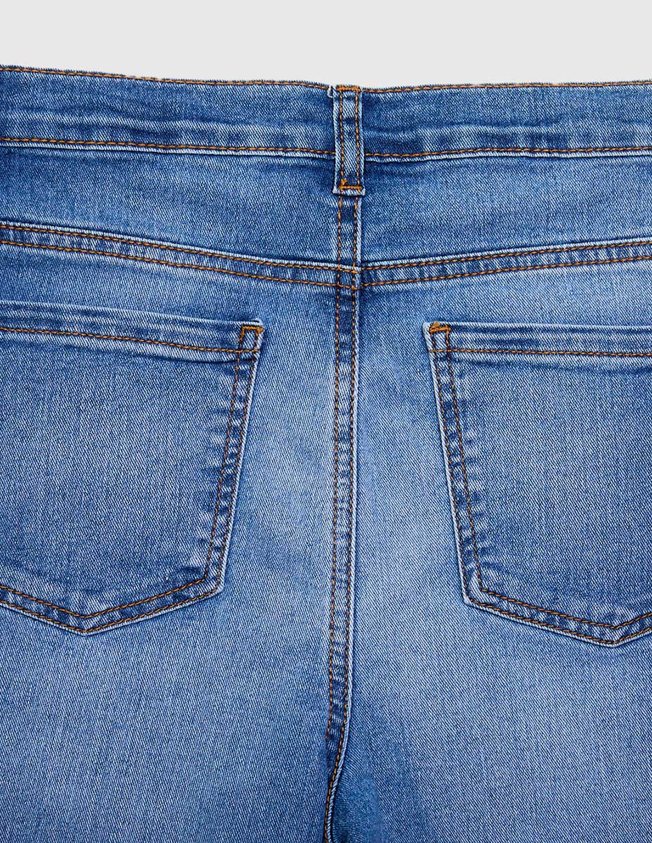 Jeans straight para niña 4