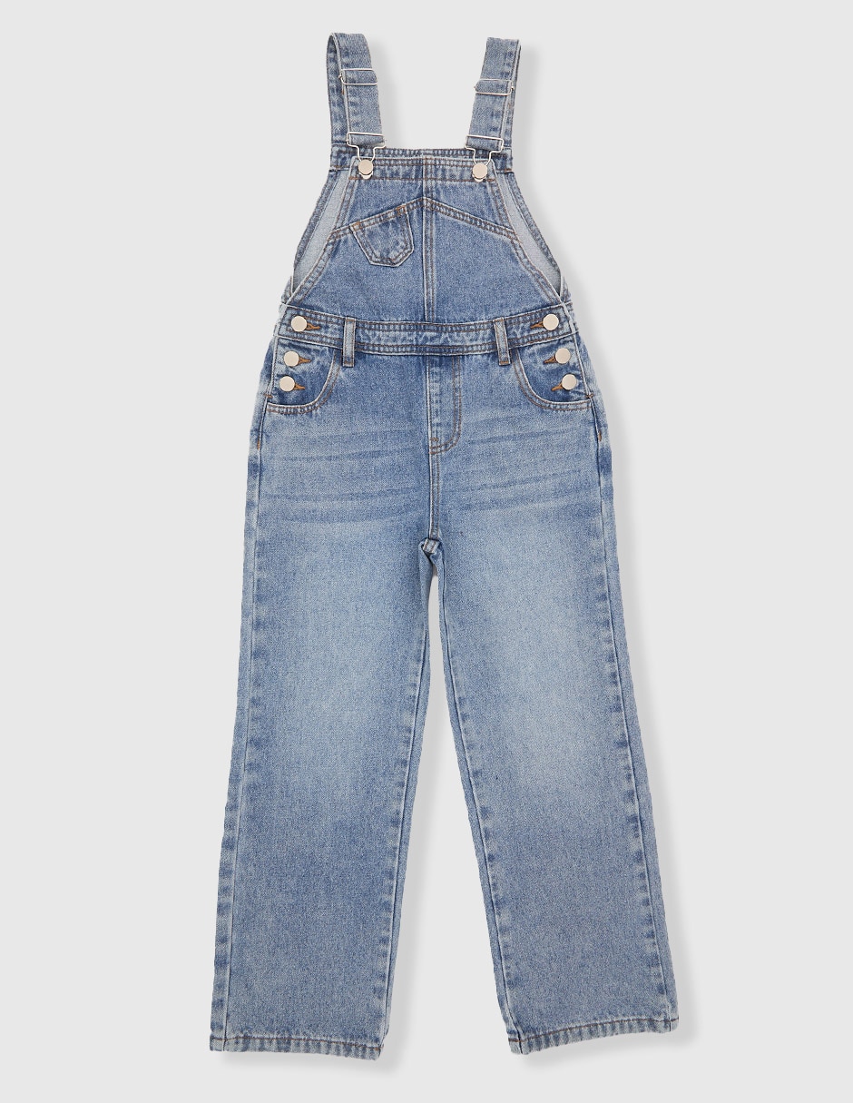 Jumpsuit de algodón para niña
