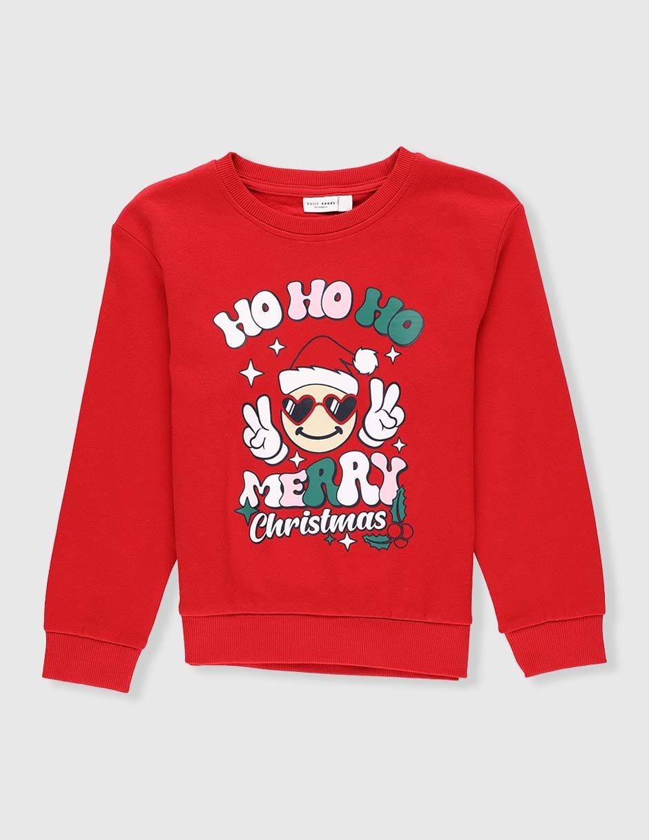 Sudadera Navidad para niña