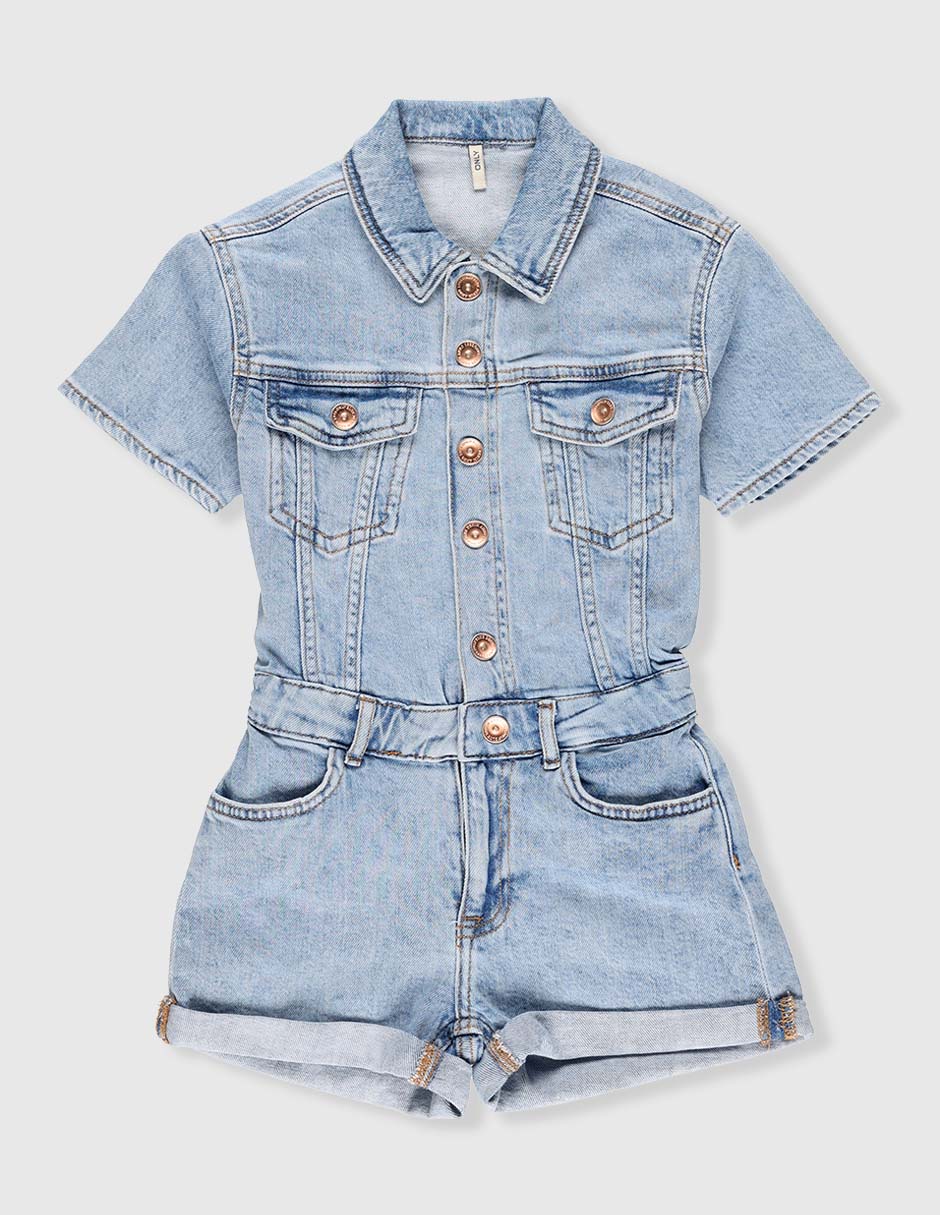 Jumper de mezclilla para niña