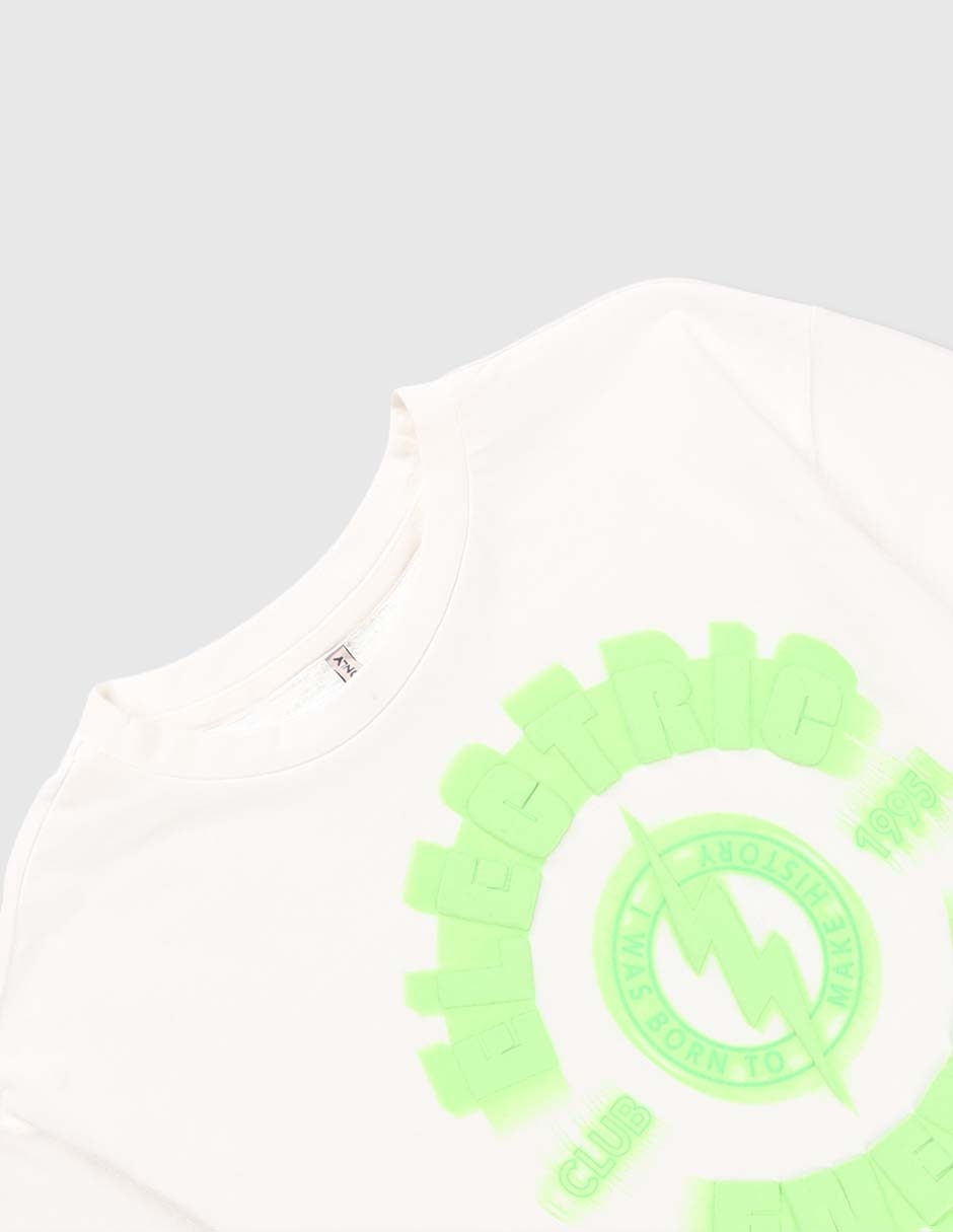 Playera manga corta para niña 4