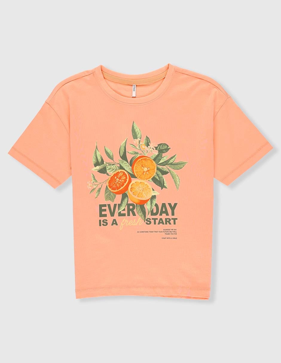 Playera manga corta para niña Playera manga corta para niña