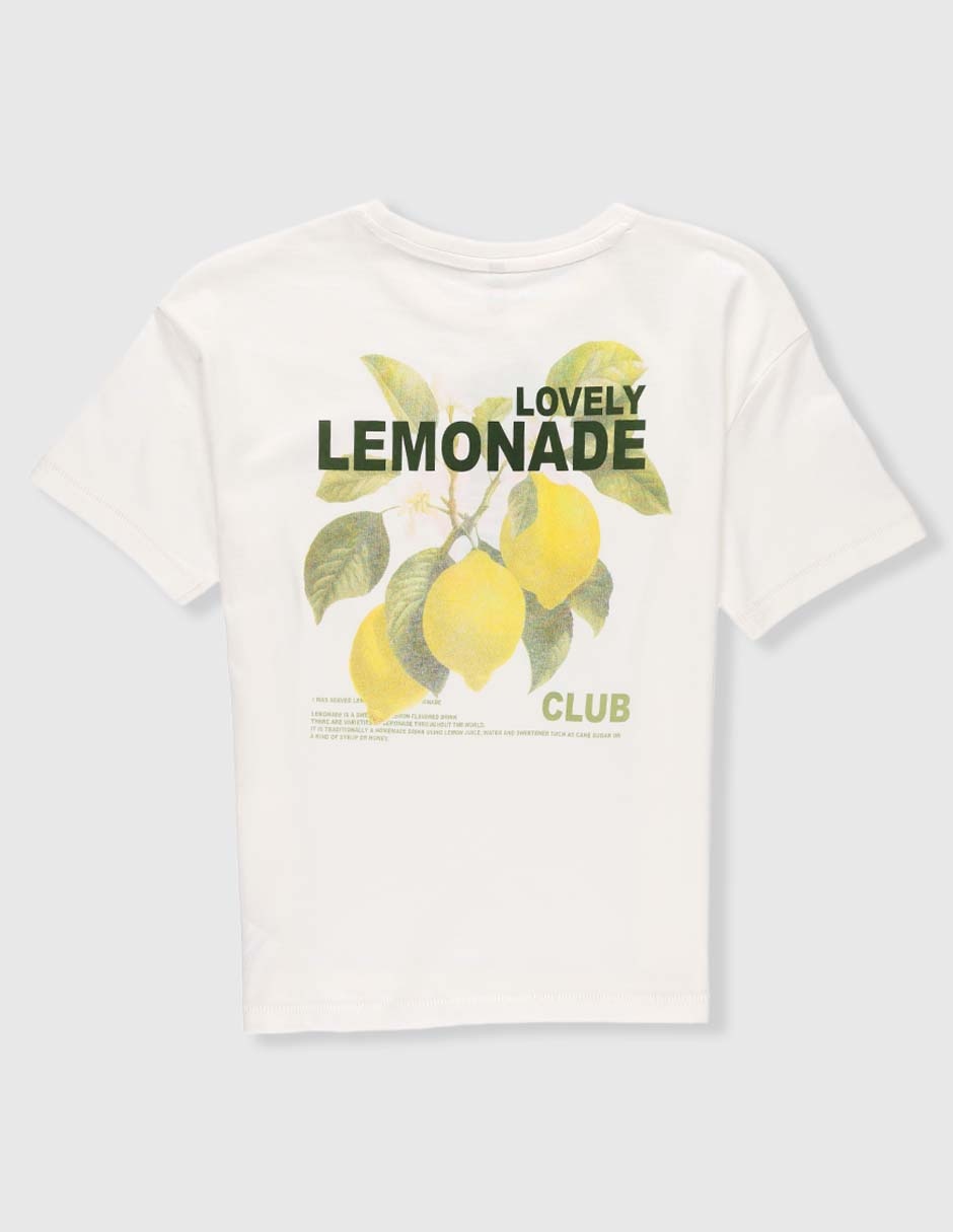 Playera manga corta para niña 2
