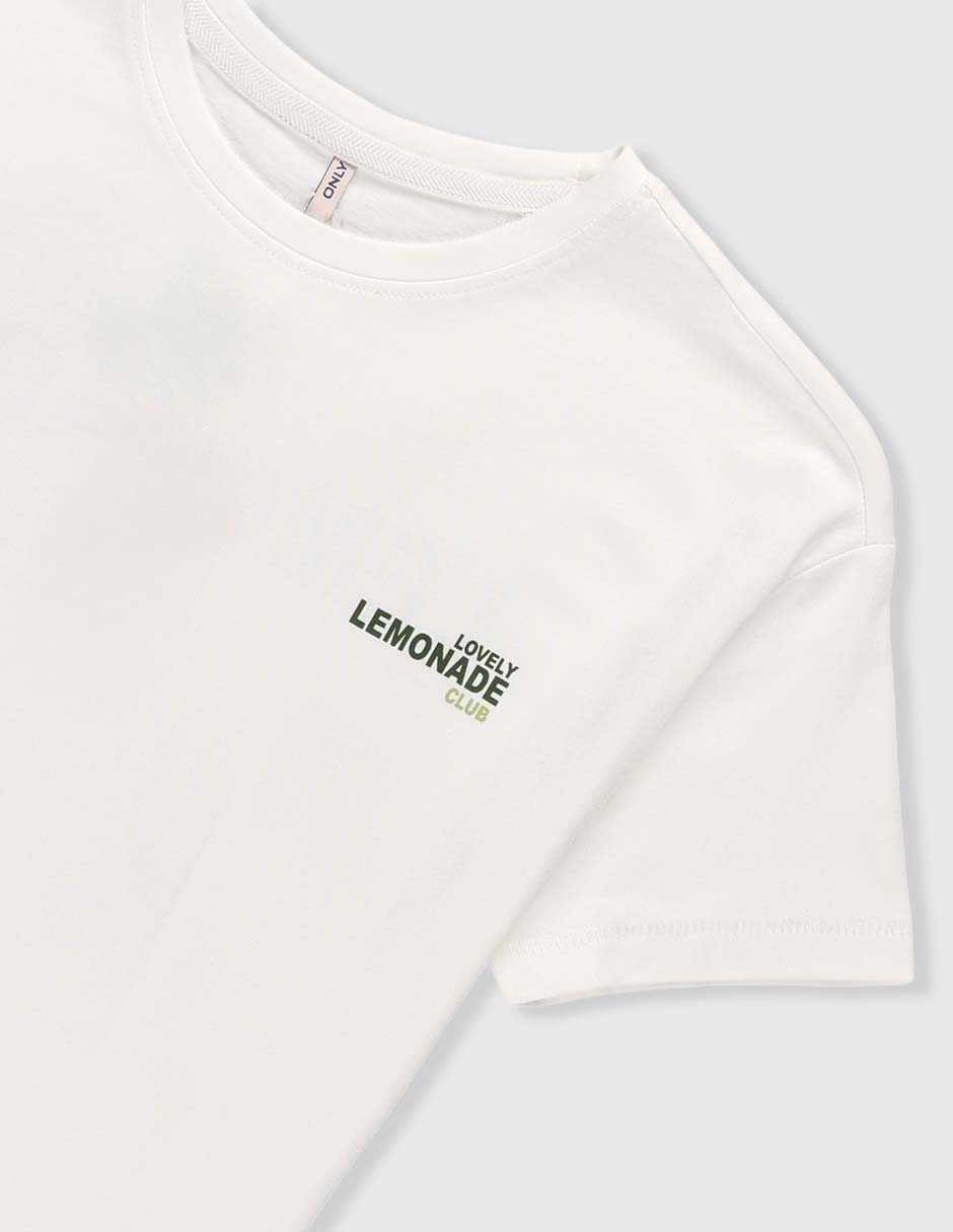 Playera manga corta para niña 3