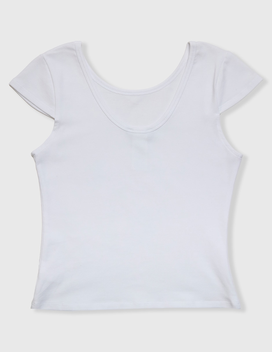 Playera manga corta para niña 2