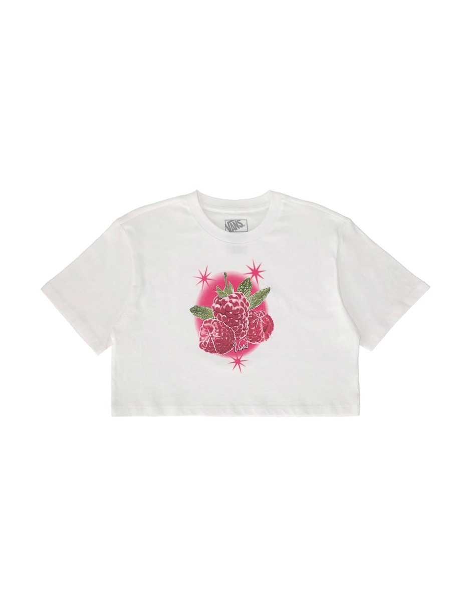 Playera Star Berries Crop Ss manga corta para niño Playera Star Berries Crop Ss manga corta para niño