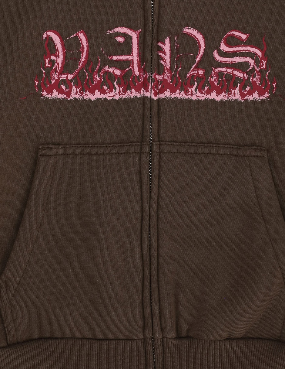 Sudadera Inferno Full Zip para niña 3