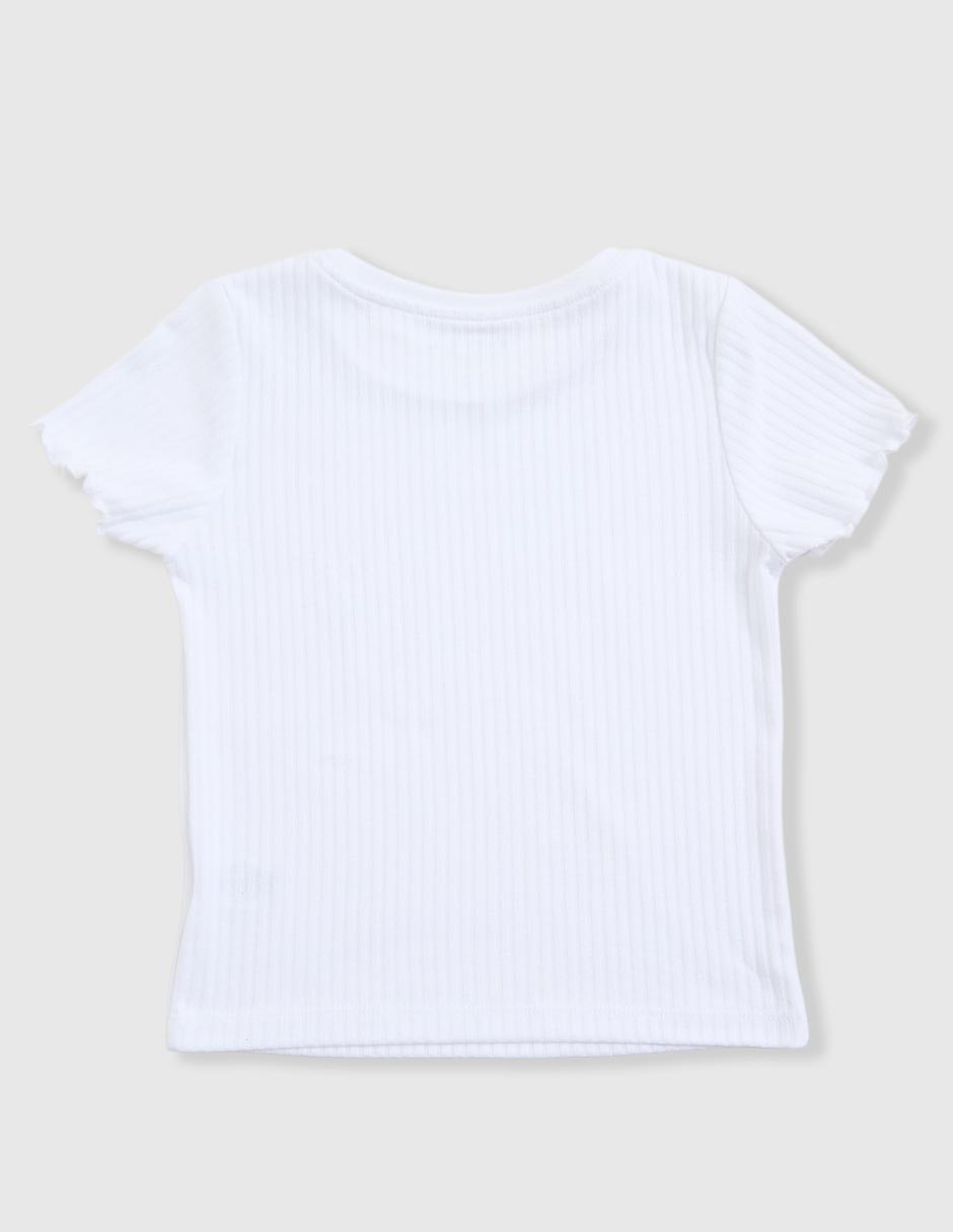 Playera manga corta para niña 2