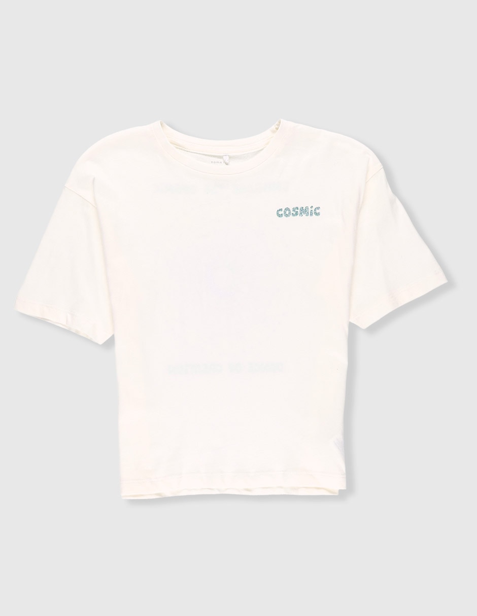 Playera manga corta para niño