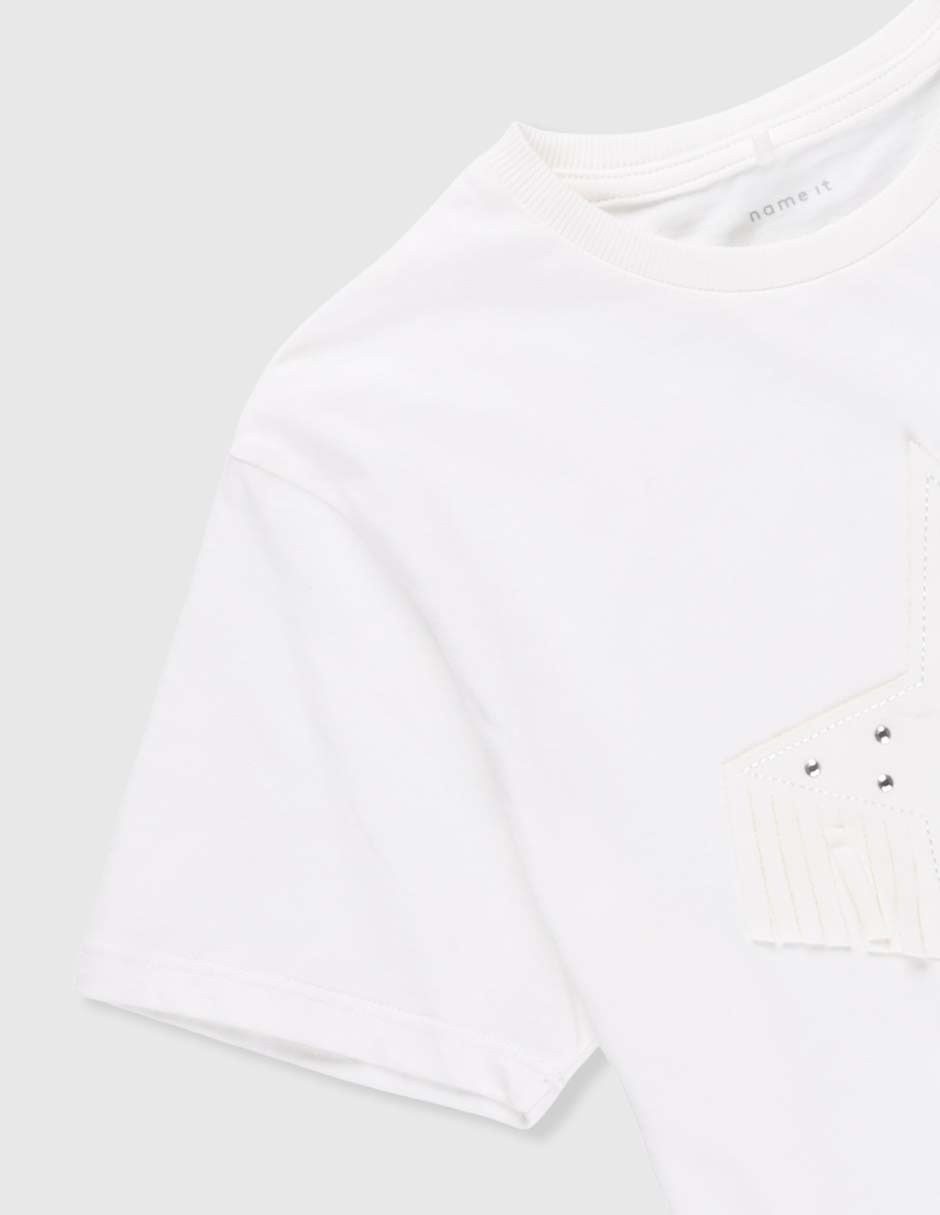 Playera manga corta para niña 4