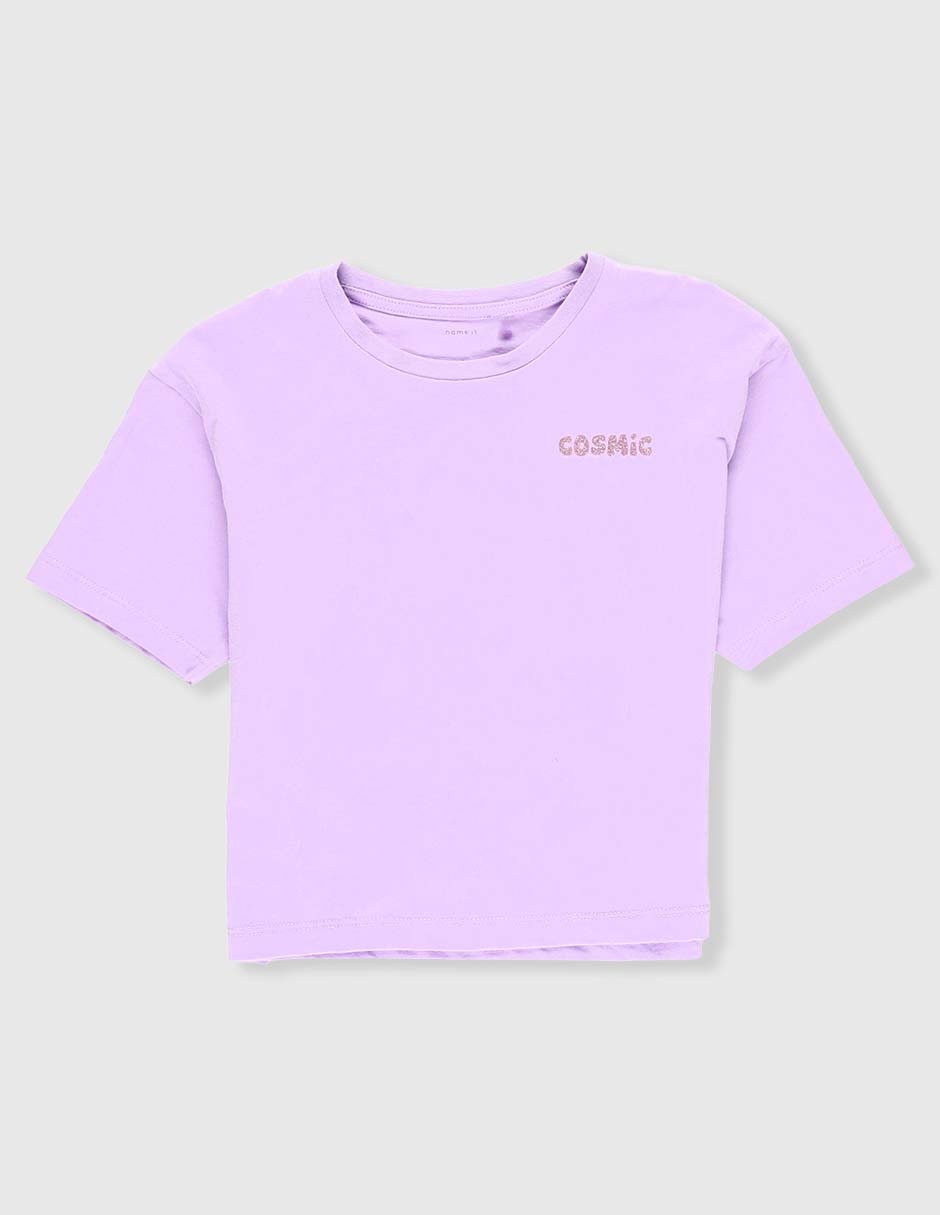 Playera manga corta para niña Playera manga corta para niña