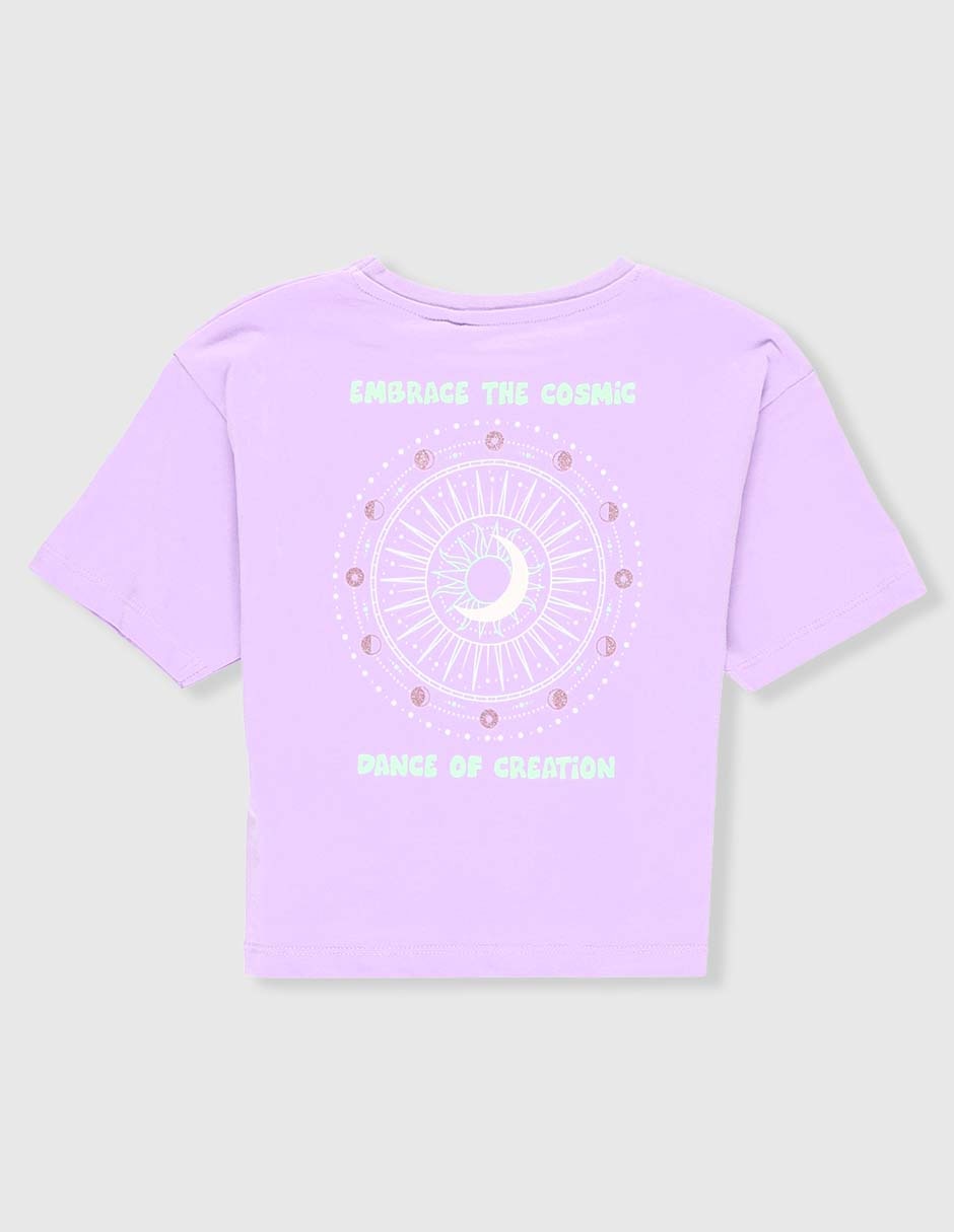 Playera manga corta para niña 2