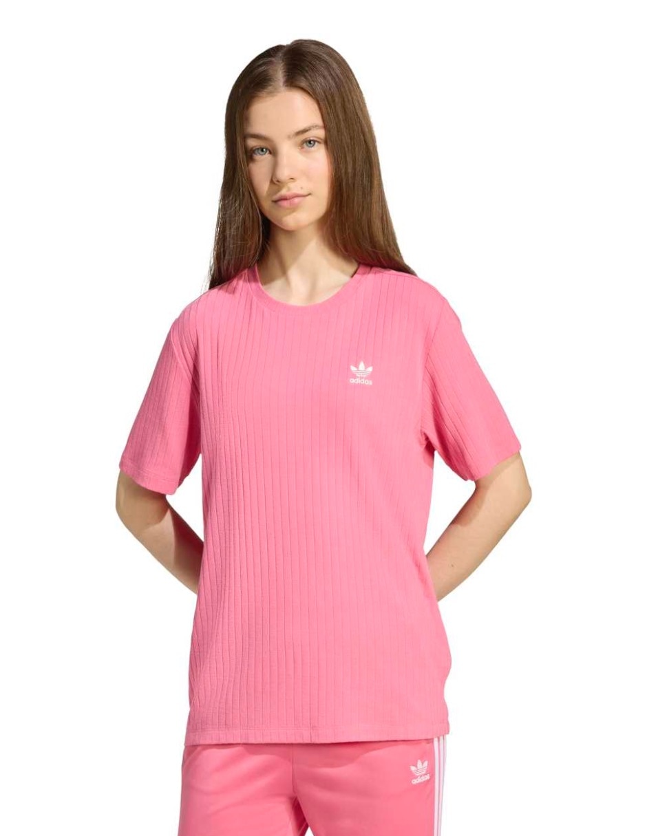 Playera Essentials manga corta para niña