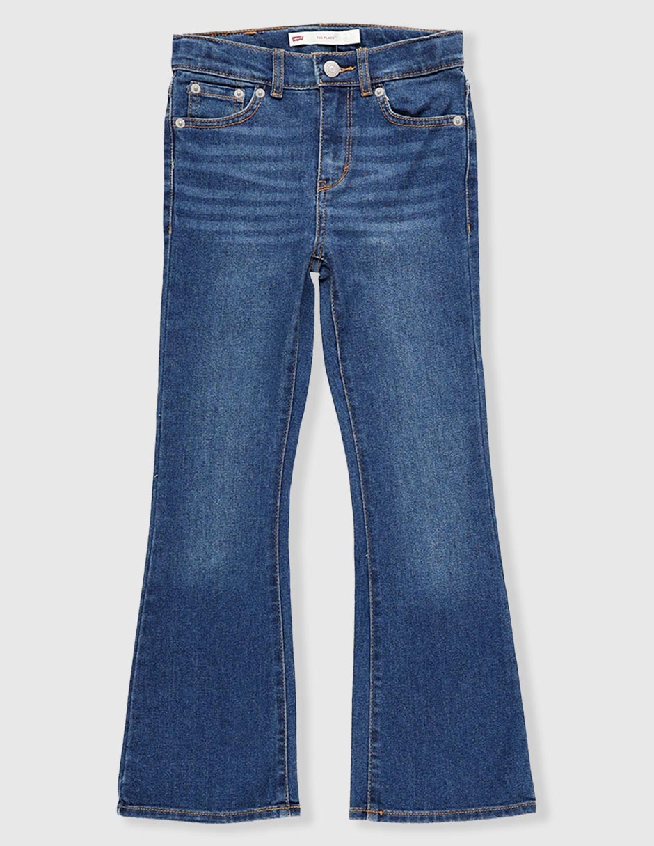 Jeans campana Levi's lavado stone wash para niña
