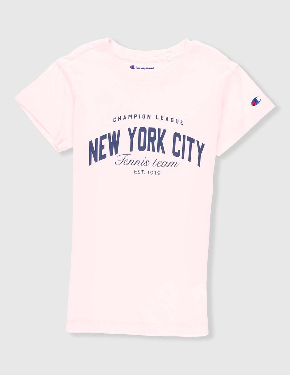 Playera manga corta para niña