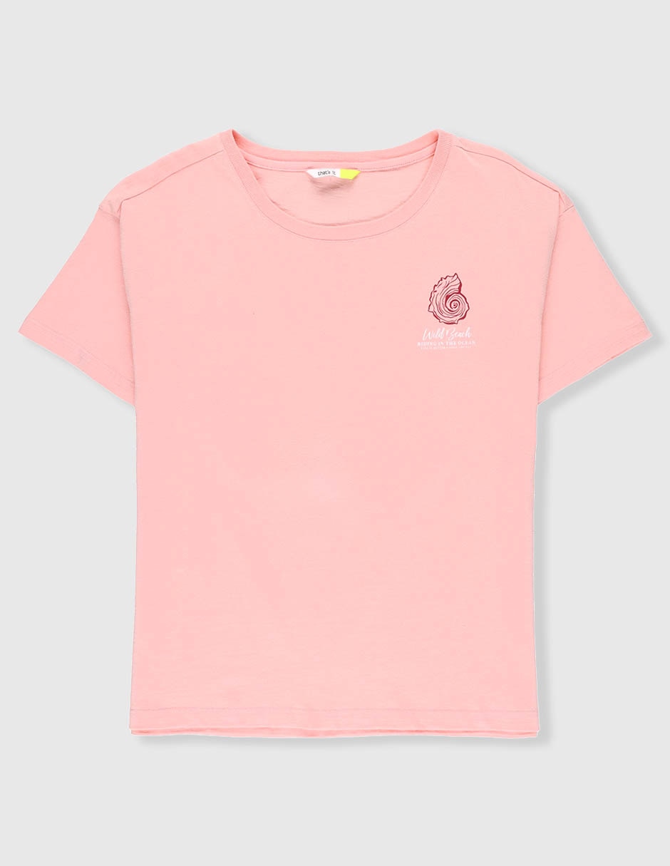 Playera manga corta para niña Playera manga corta para niña