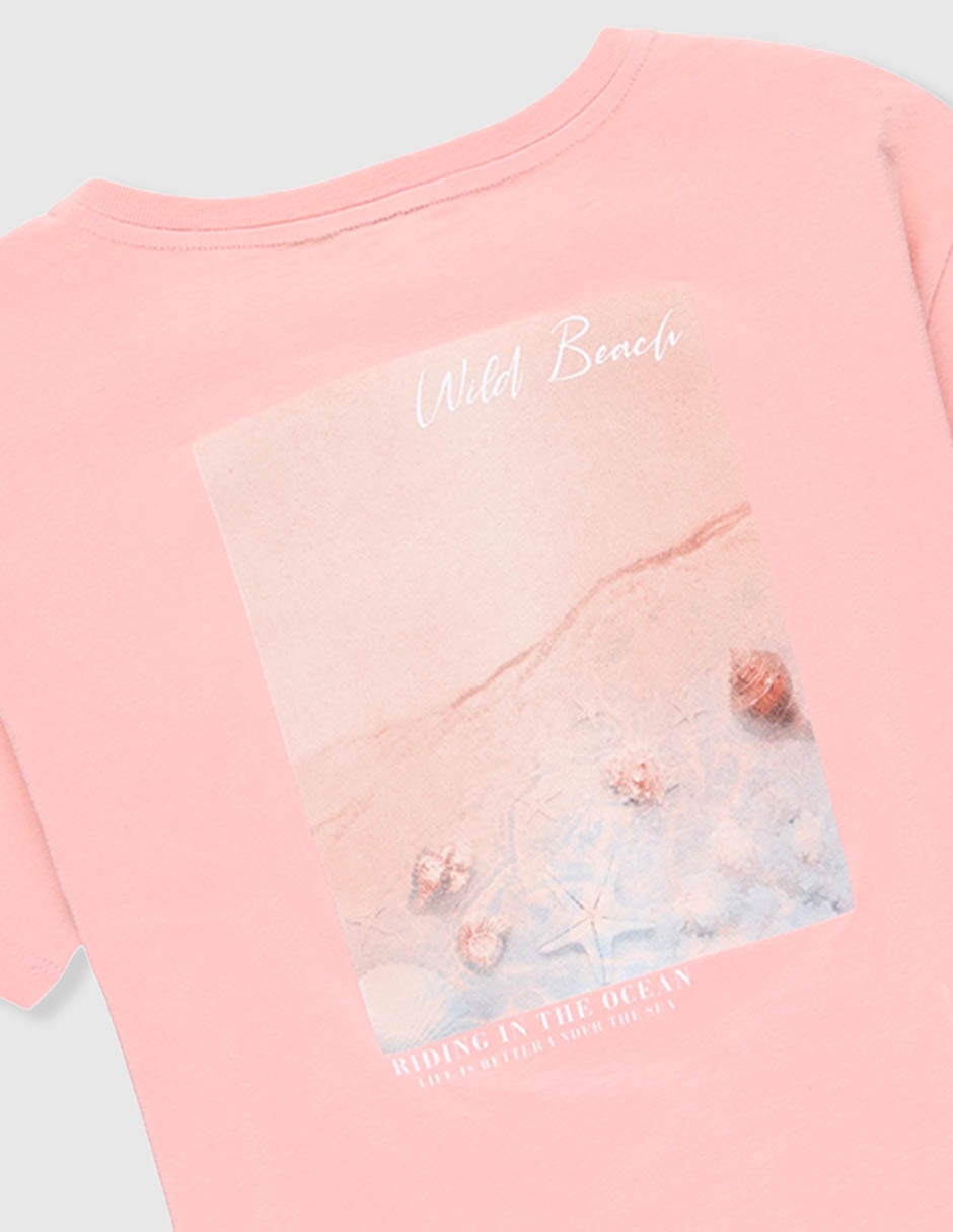 Playera manga corta para niña 2