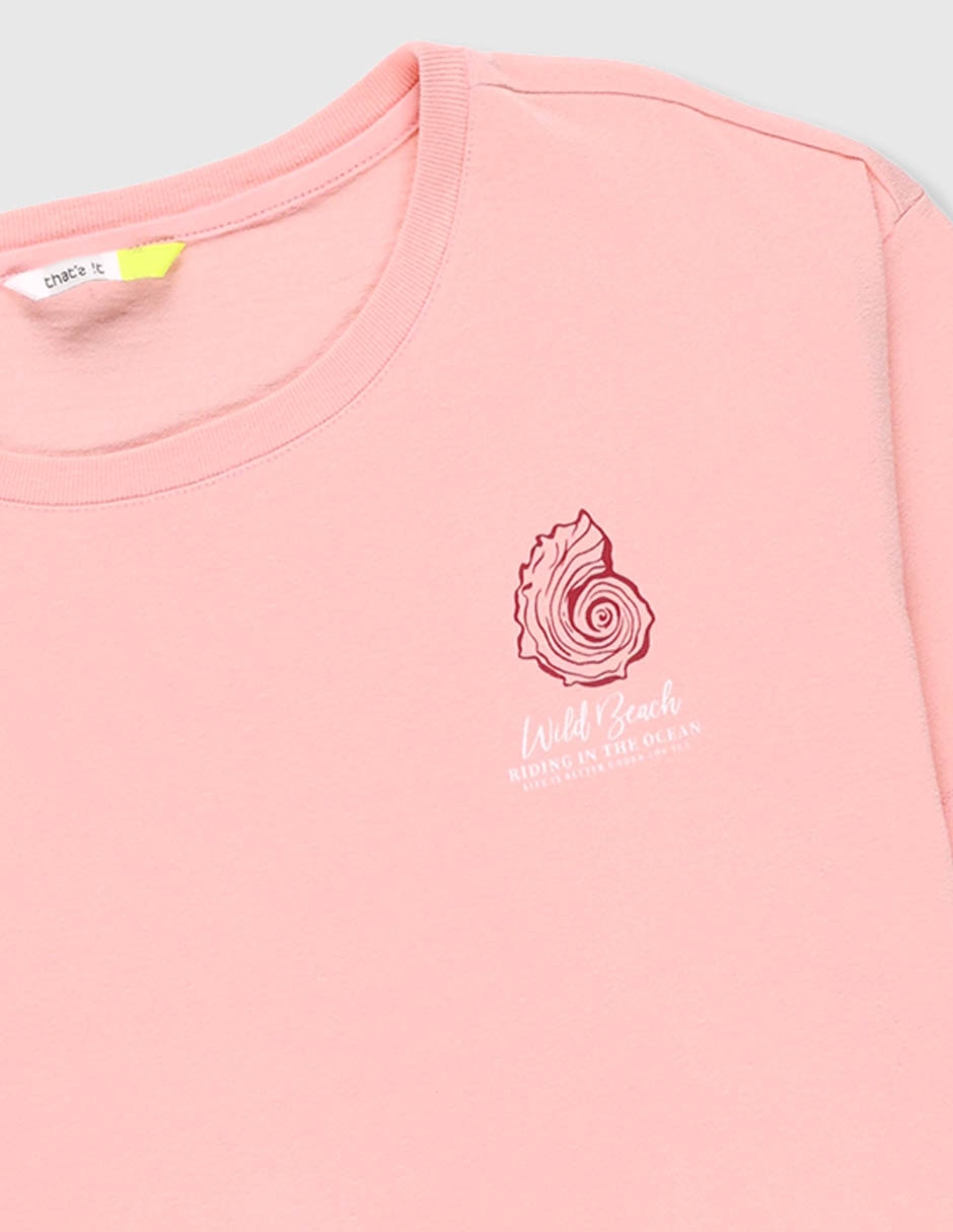 Playera manga corta para niña 3