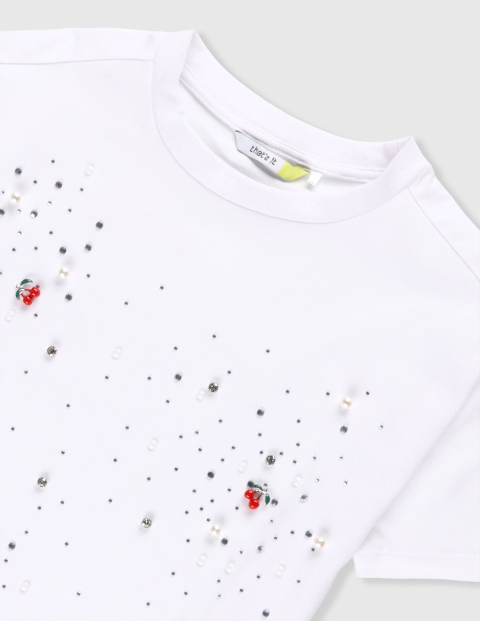 Playera manga corta para niña 3