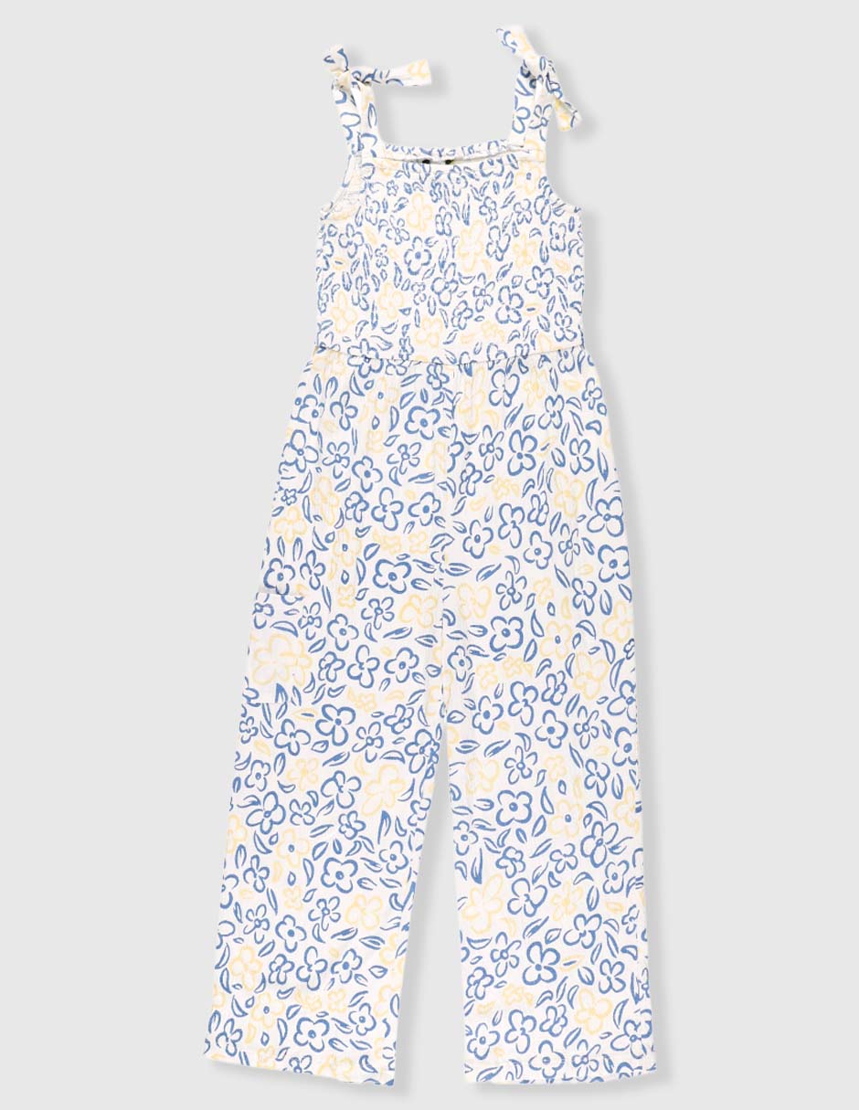 Jumpsuit de algodón para niña