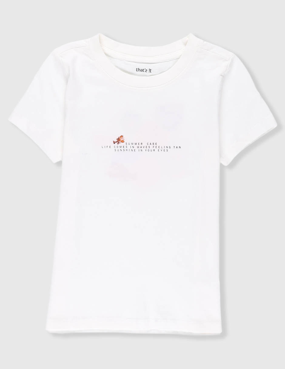 Playera manga corta para niña Playera manga corta para niña