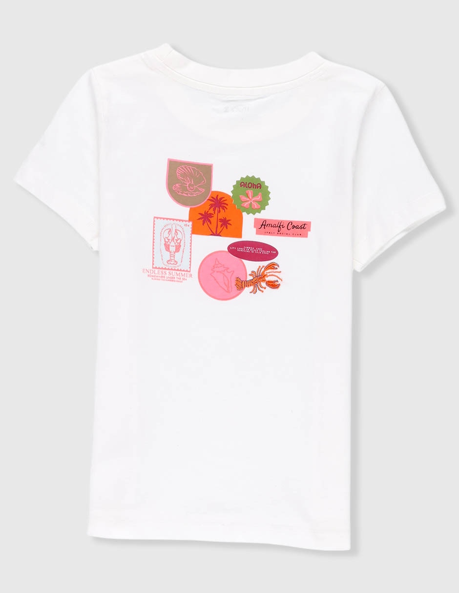 Playera manga corta para niña 2