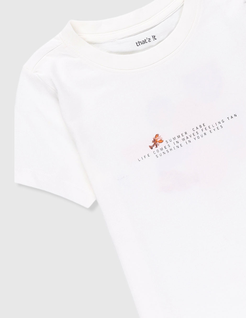 Playera manga corta para niña 3