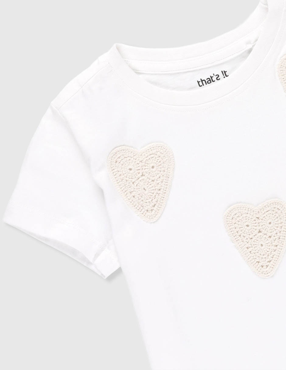 Playera manga corta para niña 3