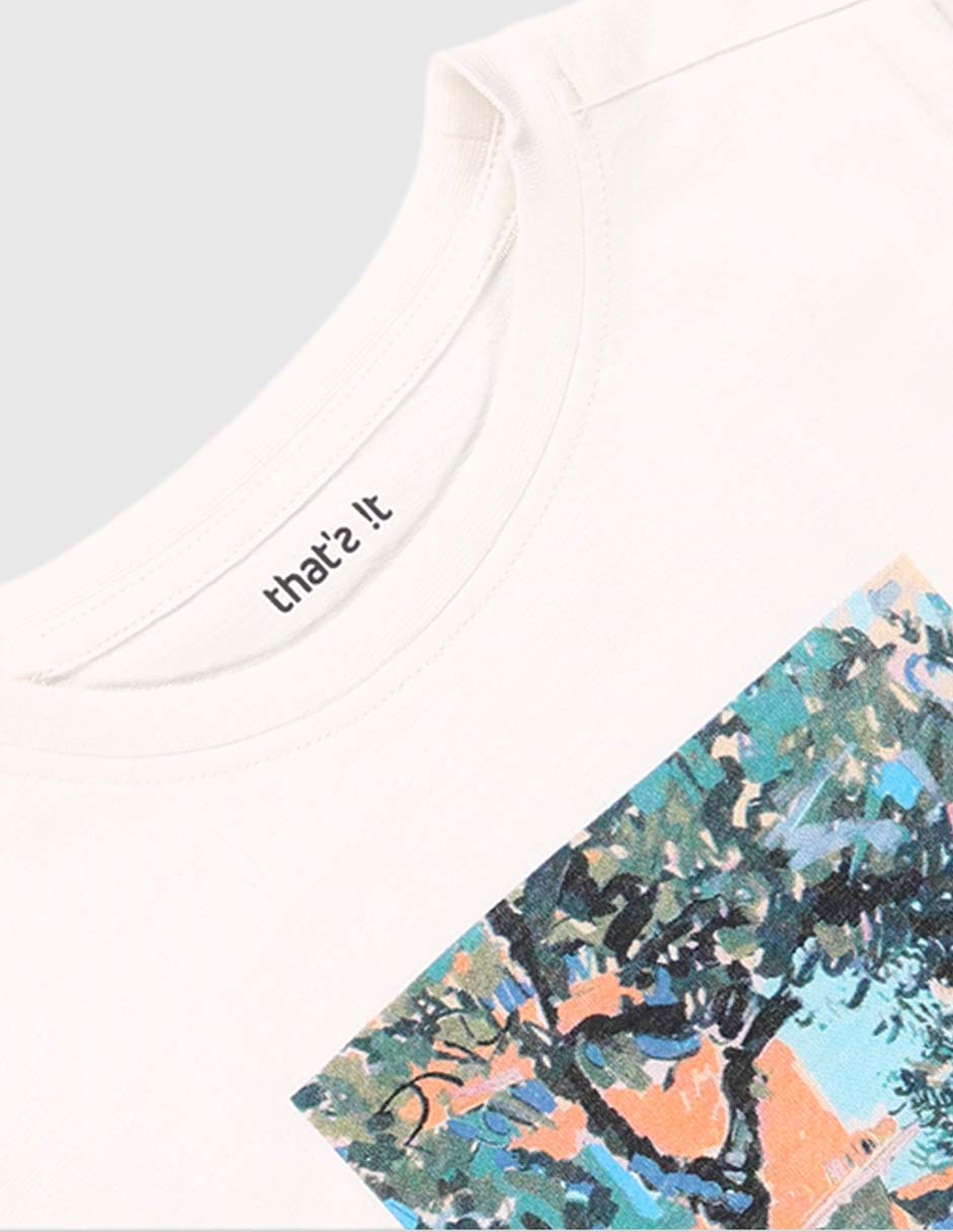 Playera manga corta para niña 4
