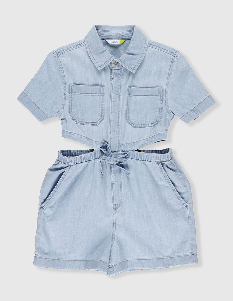 Romper de algodón para niña