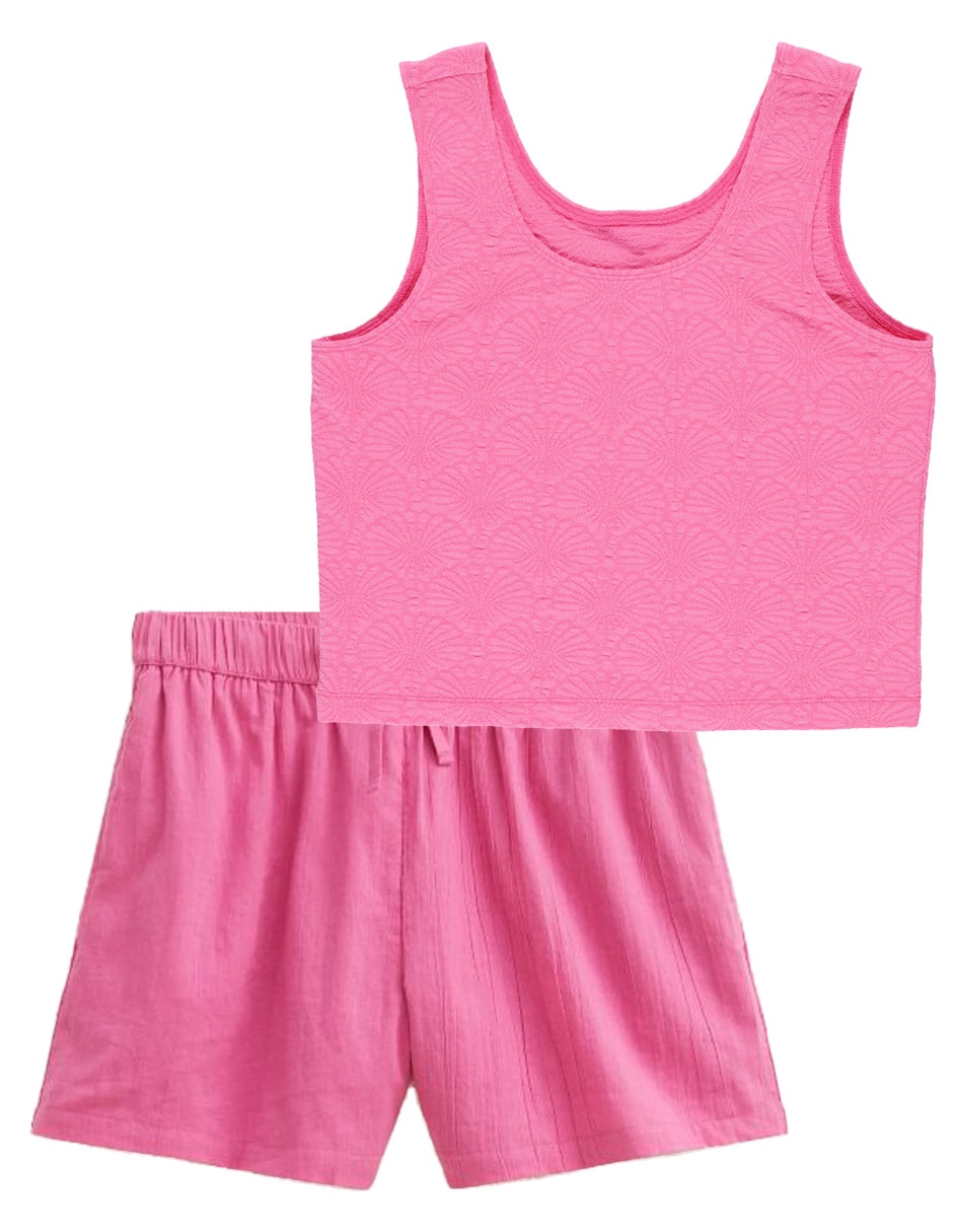 Conjunto de algodón para niña Conjunto de algodón para niña