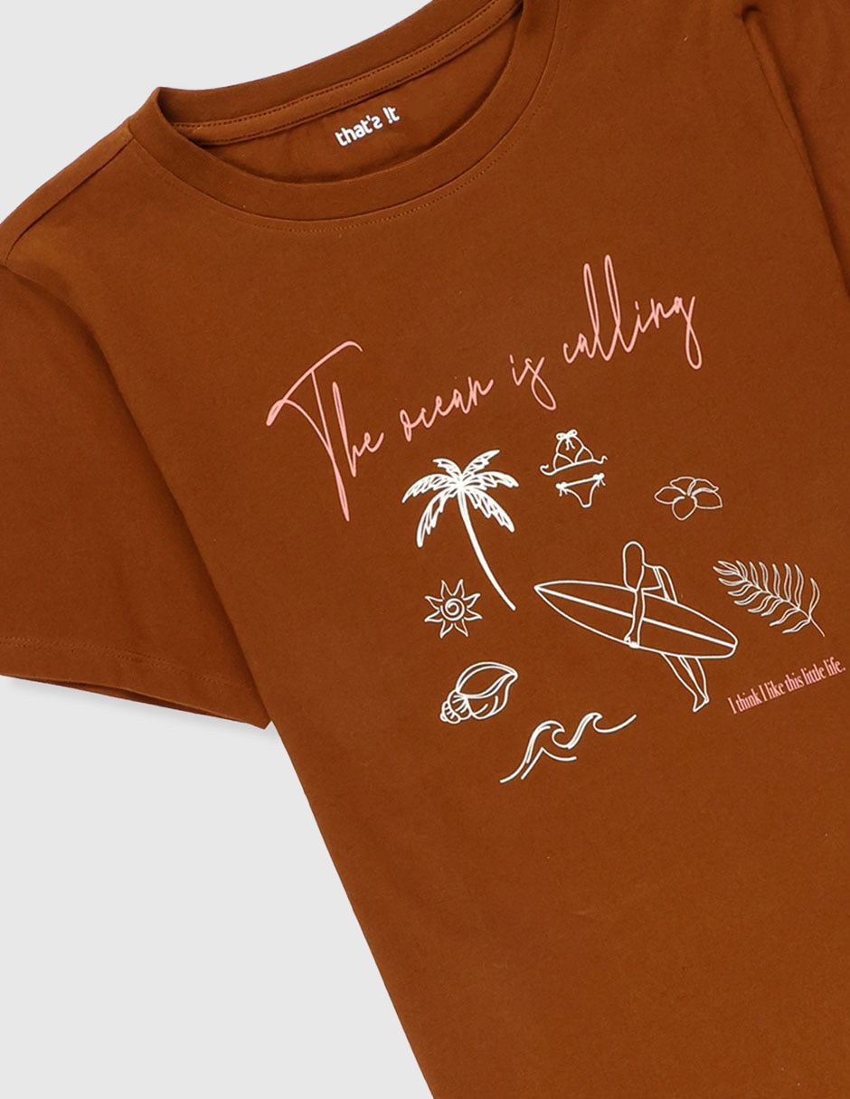 Playera manga corta para niña 3