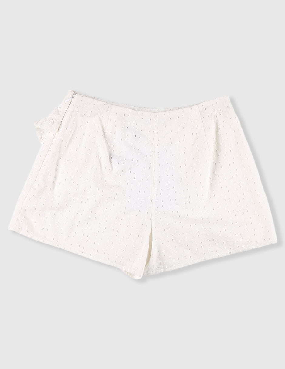 Falda short de algodón para niña 2