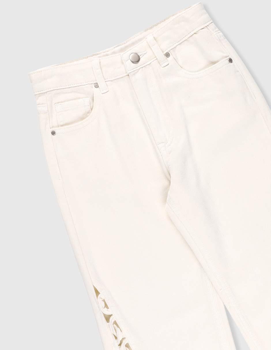 Jeans straight para niña 3