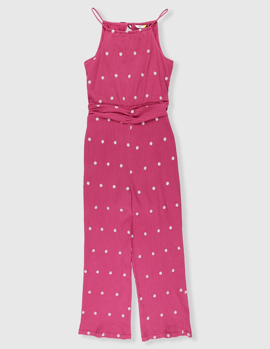 Jumpsuit de algodón para niña