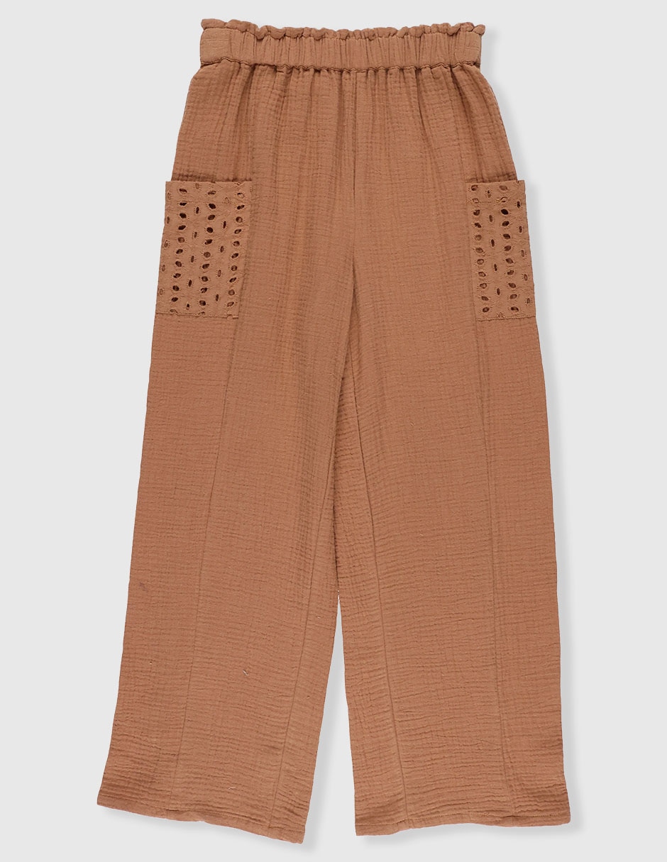 Pantalón relaxed para niña