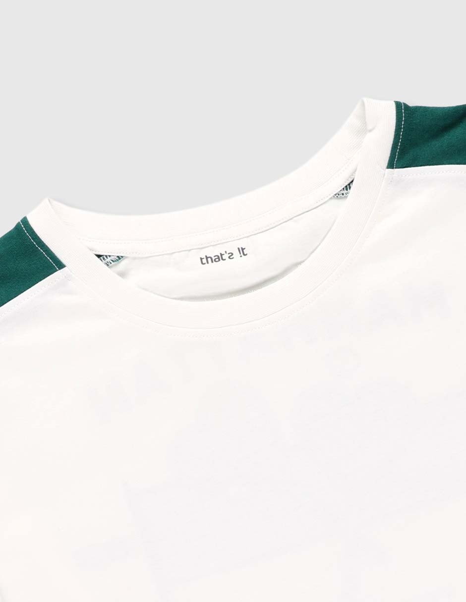 Playera Manhattan Tennis Club manga corta para niña 3