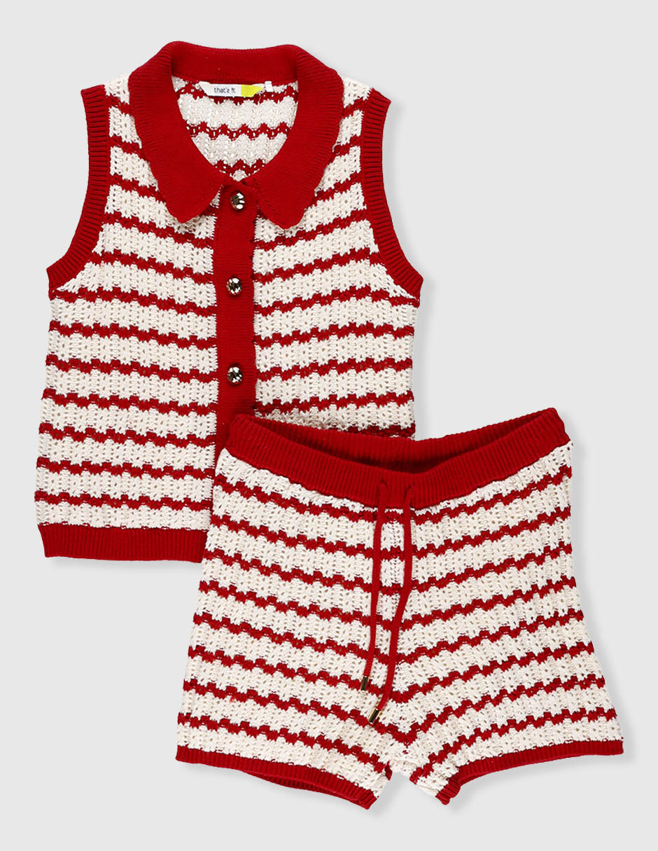 Conjunto de algodón para niña Conjunto de algodón para niña