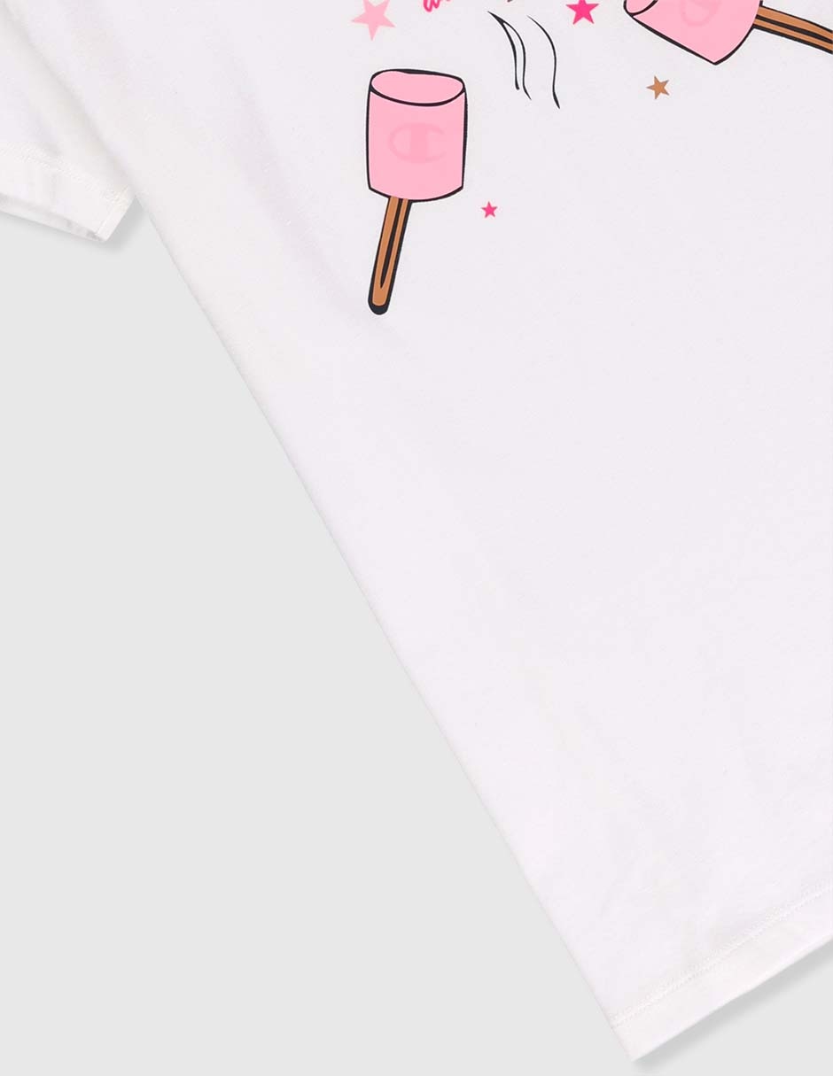 Playera manga corta para preescolar niña 4