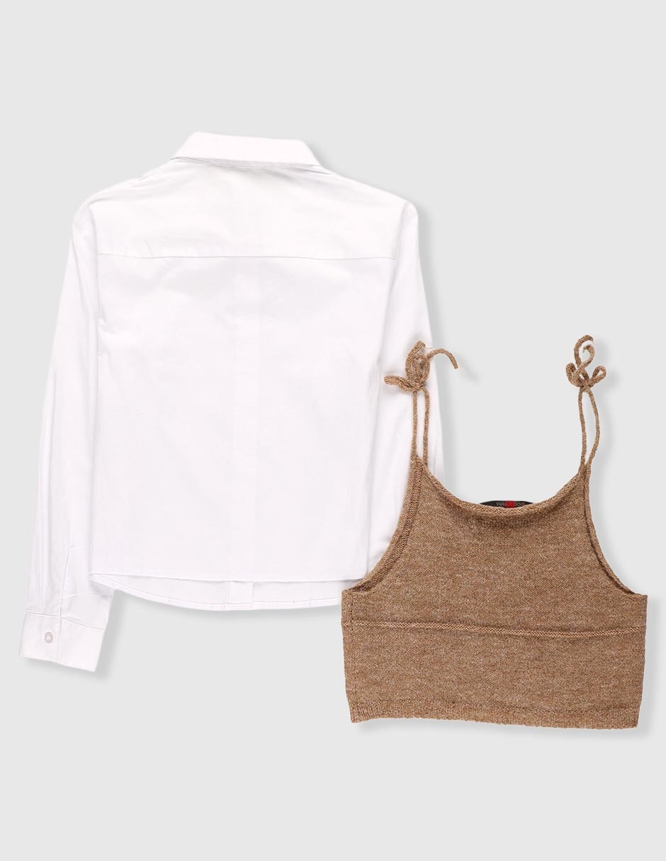 Conjunto de algodón para niña 2
