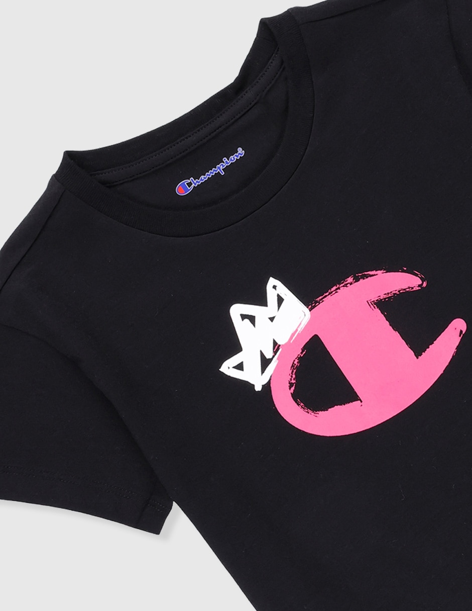 Playera manga corta para niña 4