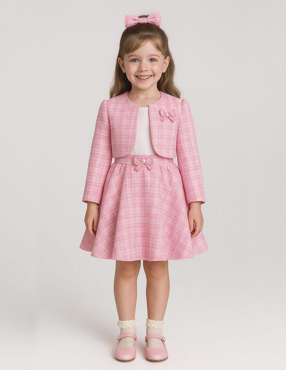 Conjunto formal para niña 3 piezas