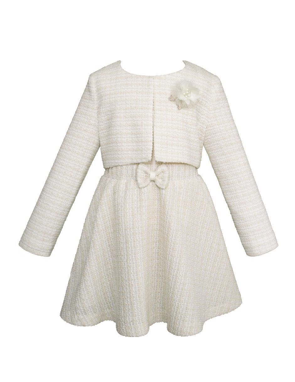 Conjunto formal Lisboa para niña 3 piezas 2
