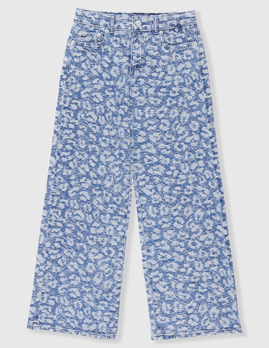Jeans relaxed baggy 41P169-DAR para niña