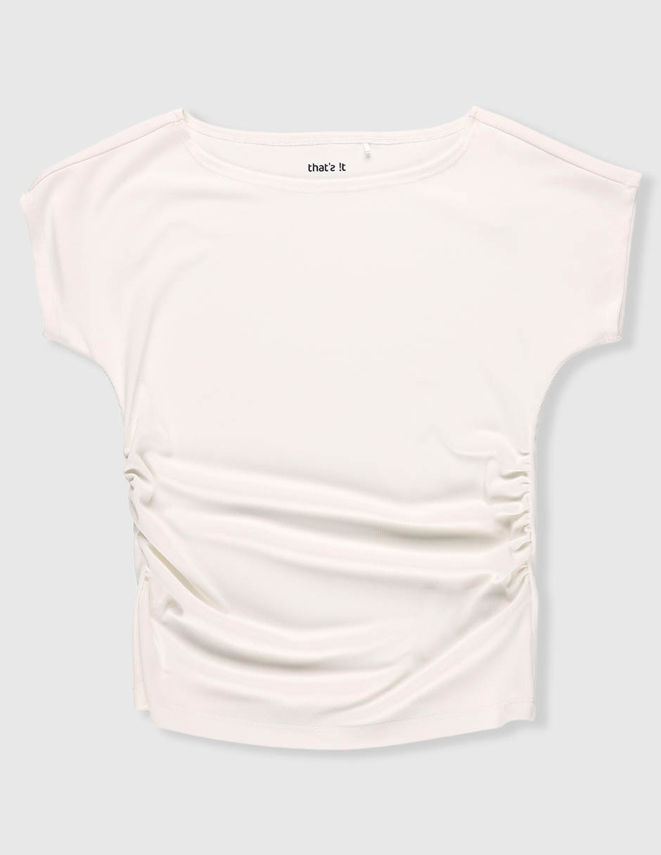 Playera manga corta para niña