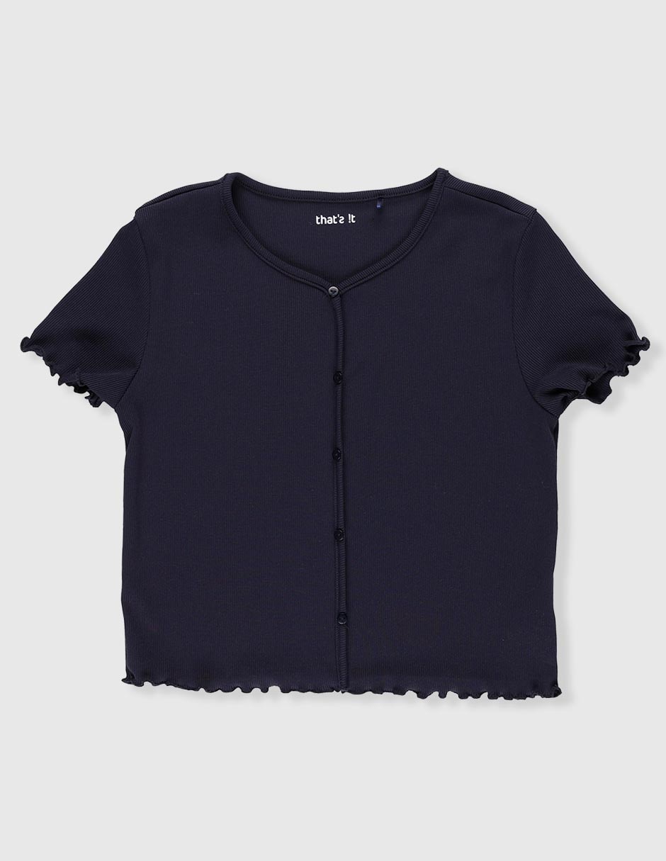 Playera manga corta para niña